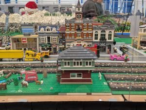 NUTLUG LEGO® display at Intermountain Train Expo