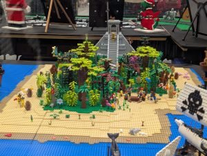 NUTLUG LEGO® display at Ophir, Tintic & Western Train Show.